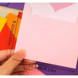 Unbranded Flower Bouquet Card Purple Mothers Day Love With Envelope 3.5"x4.13"