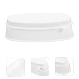 WOONEKY 3 Pcs French Nails Dipping Powder Box Manicure Tool Nail Art Container Home Professional Use