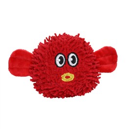 MIGHTY- Microfiber Ball Duck – Made with Squeaker Balls and Minimal Stuffing. Strong & Tough. Interactive Play. Machine Washable & It Floats