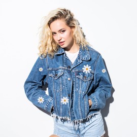 Nogeqi 40 Stück Weiße Blumen Bügelbilder, Gänseblümchen Patches Zum Aufbügeln 4 Größen (1,2-4 Cm), Bügel Patches Aufnäher Für Kleidung, Jeans, Diy-Deko Bestickte