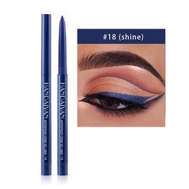 HANDAIYAN Waterproof Eyeliner Pen - Long-Lasting, Smooth Application Pencil for Girls and Women,Everyday Wear Cosmetic Lipliner Makeup 04# - Color: 18#