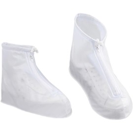 Waterproof Shoe Covers, Overshoes for Rain and Outdoor Activities, Disposable Shoe Covers for Commuting, Cycling and Travel, XXL Size (43-44)