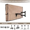ULTCOVER Waterproof Outdoor TV Cover for 60-65 inch Outside Flat