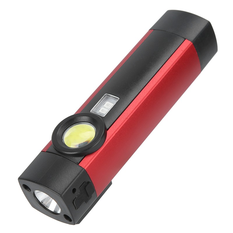 Portable COB Purple Light LED Flashlight Mini Magnet Torch 4