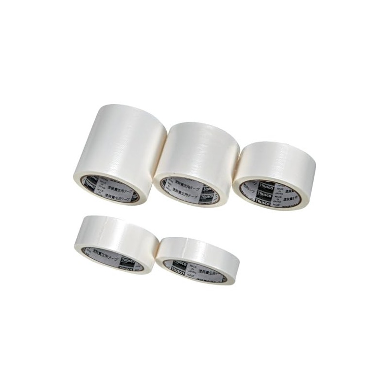 TRUSCO TYT2525-W Paint Curing Tape, White, 25x25