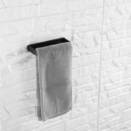 Aothpher Bathroom Towel Ring Towel Hanger SUS304 Stainless Steel Wall Mounted,Matte Black