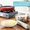 3 Pack Heat-Resistant Foldable Silicone Trivets,Folding Trivet for Hot Pots