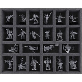 Feldherr FS050A072 Foam Insert Compatible with Chaos Space Marines - 22 Compartments