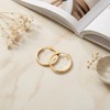 LISHUIHAOMI 14K Gold Earrings for Women Gold Hoop Earrings for