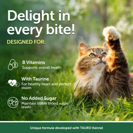 Nature's Protection Superior Care Wet Cat Food - Tuna Fish Cat Food Toppers for Sterilised Adult Cats, Natural, High Protein, 2.46 oz. Pouches (24-Pack)