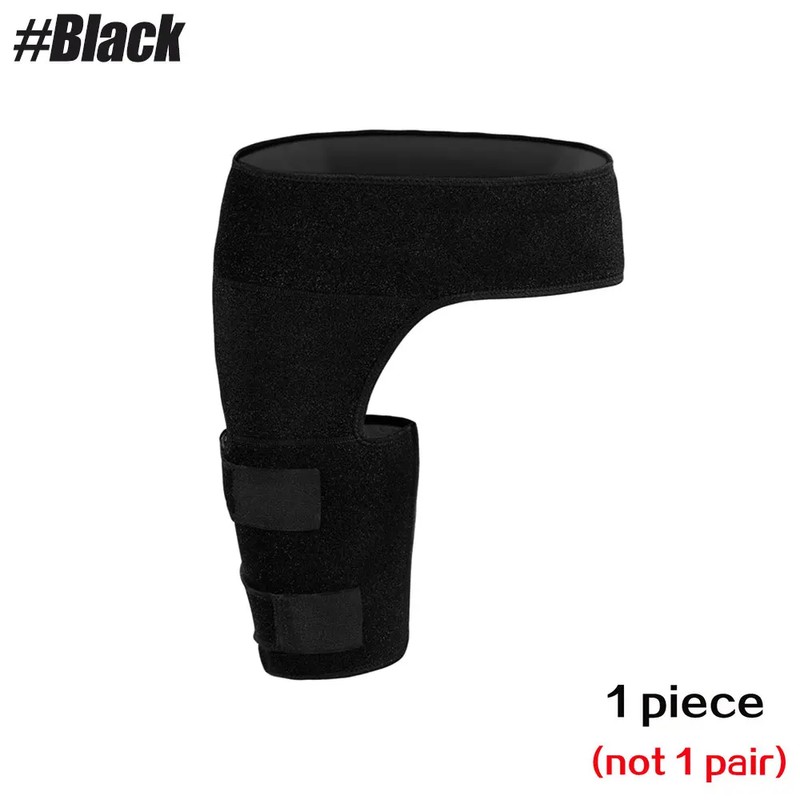 Hip Support Brace for Thigh & Groin Compression – Adjustable