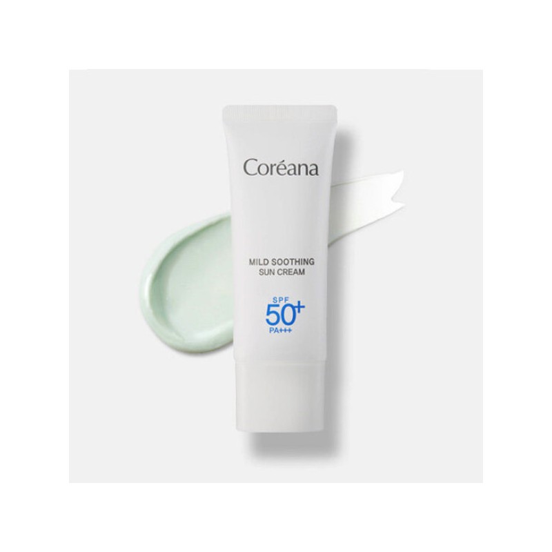 코리아나 마일드 수딩 데일리 선크림 40ml (spf+/ph+++) Koreana Mild Soothing
