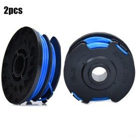 2 Pieces Spool and Line for RYOBI Line Spools RAC109 (1.5mm) for Electric Trimmer RLT5030S RLT4025