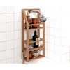 AquaTeak Moa Rectangular Teak Shower Organizer