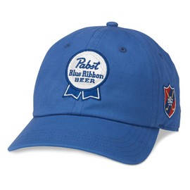 American Needle Pabst Lightweight Hepcat Adjustable Hat Baseball Cap (19H006A-PBC)