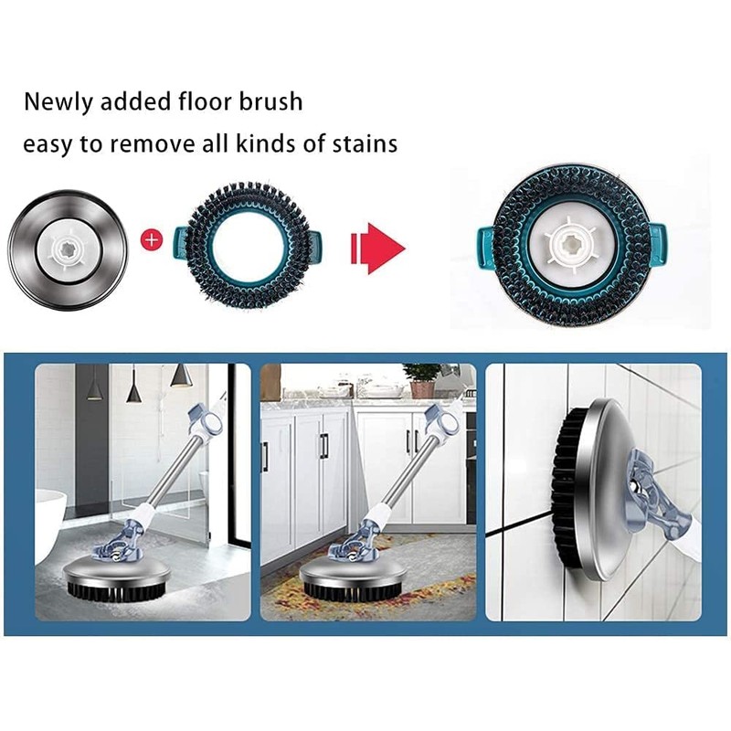 Michao Spin Mop Bucket Deluxe 360 Spinning Floor Cleaning System
