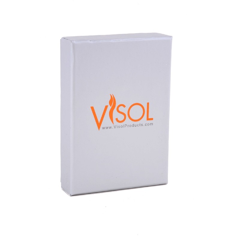 Visol Fireball Brushed Gunmetal Coil Flame Lighter
