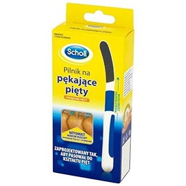 Scholl Cracked Heel Profile Foot Heel File - Instant Results, Curved Design