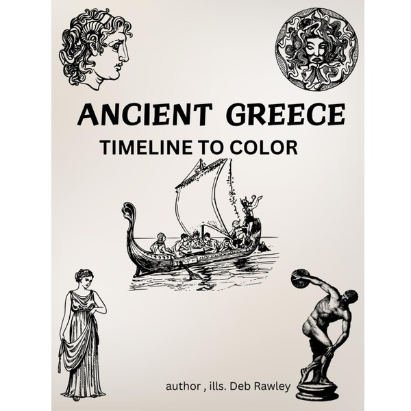 Ancient Greece: Coloring timeline