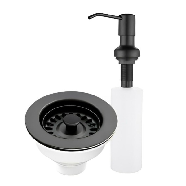 PLADOS Kit contra Canasta PVC + Dispensador de Jabón con