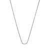 AeraVida Unisex Simple Minimalistic 1mm Curb Chain .925 Sterling Silver