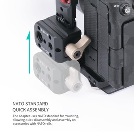 Tilta NATO TA-NMA-B Accessory Mounting Adapter Black