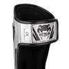 Venum Elite Standup Shinguards - Silver/Black
