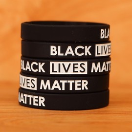 2 of Black Lives Matter Wristbands - Support Bracelets