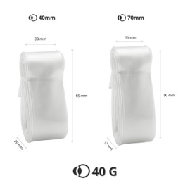 Ultralight Bicycle Inner Tube 700 x (28-35)-622 | Eclipse Road Endurance 44g | TPU Inner Tube and Presta RVC