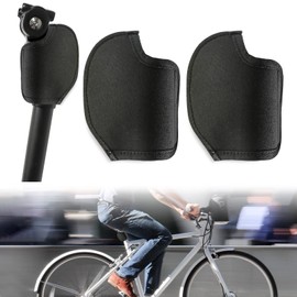 Seat Post Spring Protection 2 Pieces Seat Post Protection Seat Post Spring Seat Post Protection for Seat Post Clamping Children's Fingers and Dust Penetration