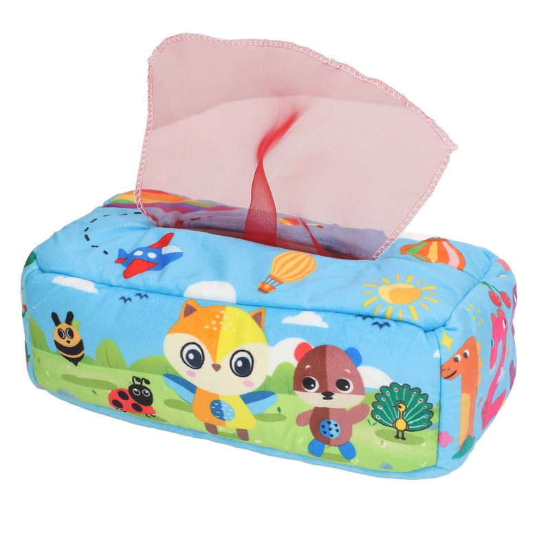 Tissue Paper Toy Wrinkle Learning Simulating Finger Exercises Soft Scarf