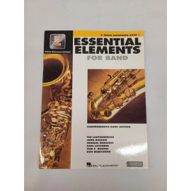 Hal Leonard Essential Elements For Band Tenor Saxophone Book 1 Interactive App