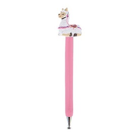 Planet Pens Pink Llama Novelty Pen -Fun & Unique Kids & Adults Office Supplies Ballpoint Pen, Wildlife Farm Animal Writing Pen Instrument For Cool Stationery School & Office Desk Decor Accessories