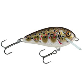 Salmo Butcher Floating Wobbler, 5 cm, Salmo Colours: Holographic Brown Trout