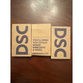 Dollar Shave Club Razor Blades, 3-packs of 4 blades, 12 blades total, New in box