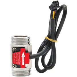 DN15 DN20 DN25 DN40 DN50 Water Flow Sensor 1.75MPa Hall Sensor Turbine Flowmeter DC5~24V Used to Measure The Flow of The Medium Turbine Flowmeter(DN40)