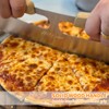 ALLTOP Pizza Cutter Rocker,Stainless Steel Blade Knife With Double Wooden