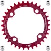 YBEKI 32T 34T 36T 38T Round Bicycle Chainring, Narrow Width