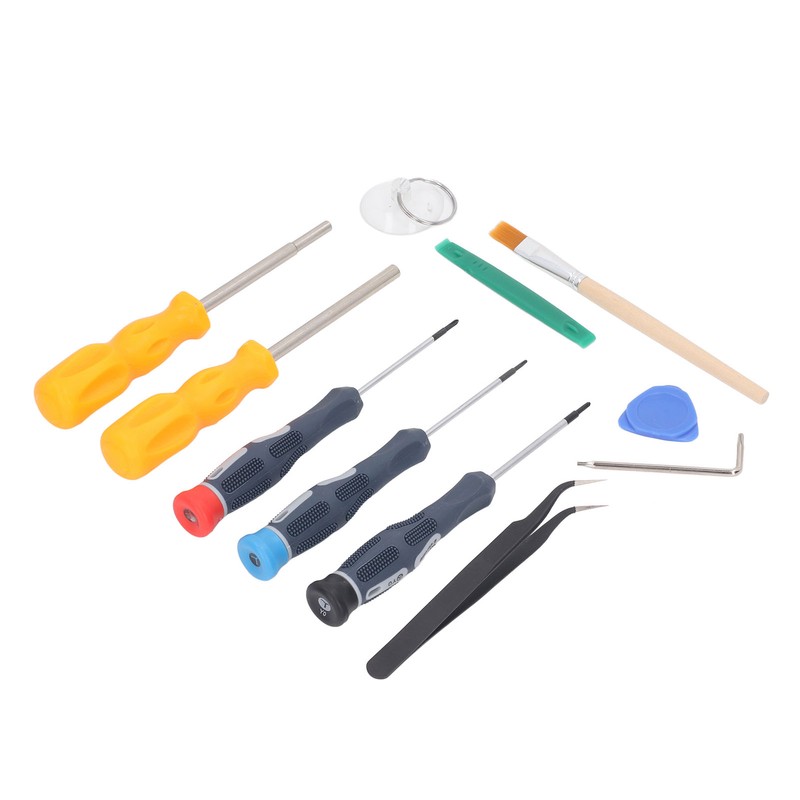 5PCS Small Screwdrivers Multifunctional Wrench Tweezers Brush Pry Plates Disassembly