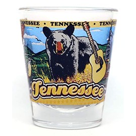 Tennessee State Wraparound Shot Glass