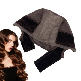 Wig Grip Cap | Comfortable Wig Cap,Stretchy Non-Slip Hairpiece Lace Mesh Hat for Adults Women Men Beginners Enthusiasts Professionals Brown
