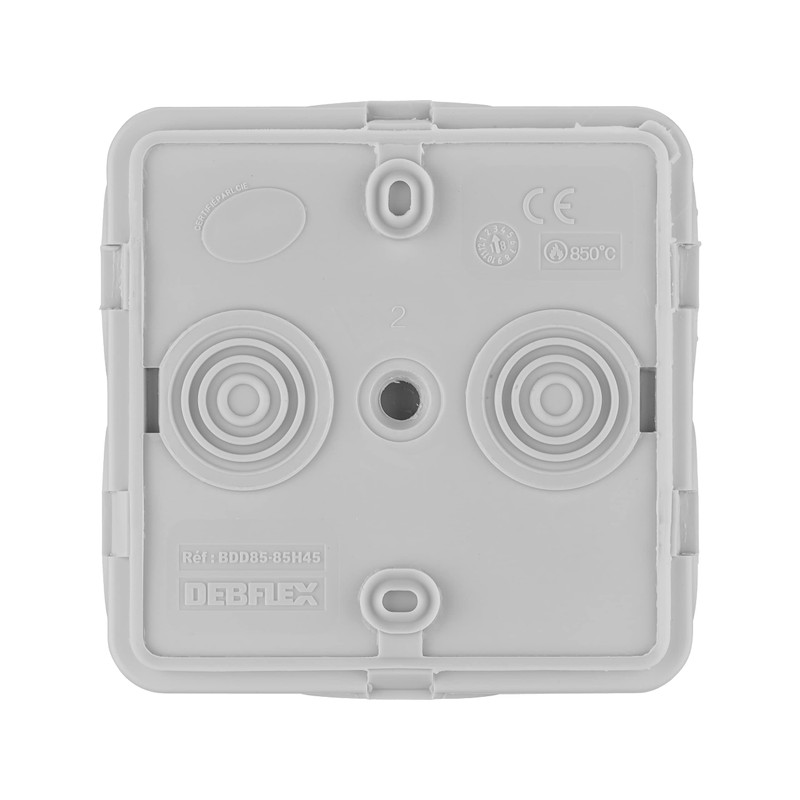 Debflex 718806 Waterproof Outdoor Junction Box IP55 Waterproof 85 x