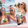 Jaciya Heart Shaped Sunglasses for Women Bachelorette Party Bridal Shower