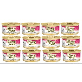 Fancy Feast Sliced Chicken Feast in Gravy Canned Wet Cat Food - (12 Pack) 3oz cans