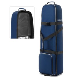 findway Golf Travel Bag, Golf Travel Bag for Airlines with Wheels, 900D Heavy Duty Polyester Oxford Soft-Sided with Club Protection Liner, Universal Size