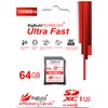 BigBuild Technology 64GB Ultra Fast U3 100MB/s Memory Card For