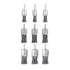 9 Pack Wire Wheels Brush for Drill, - Sizes 0.8"