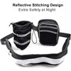 AIMALL Versatile Waist Dog Leash Set with Reflective Straps for