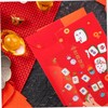 OHPHCALL 18pcs Mahjong Pattern Red Packets for Chinese Year Festive