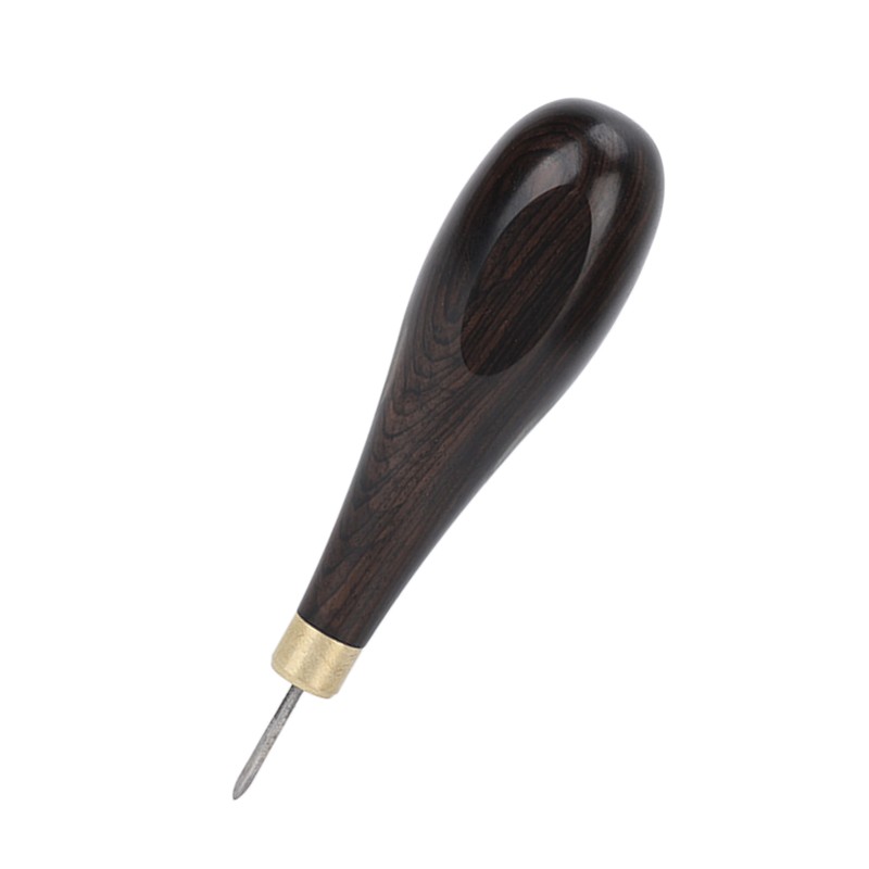 Rhombus Awl 3mm Red Sandalwood Reaming Diamond Shaped Awl Professional